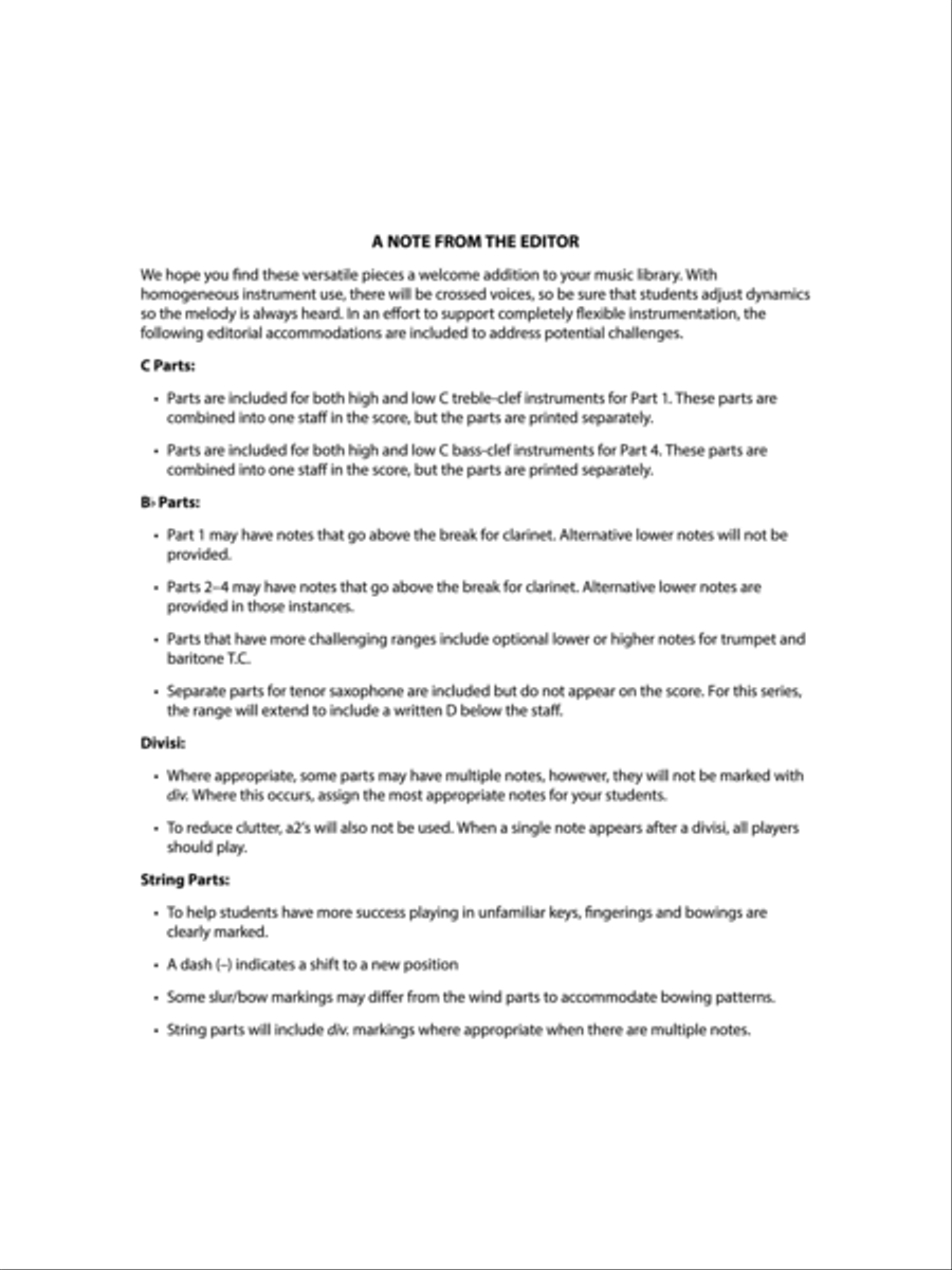 Christmas Holiday March: Score Concert Band scores gallery preview page 2