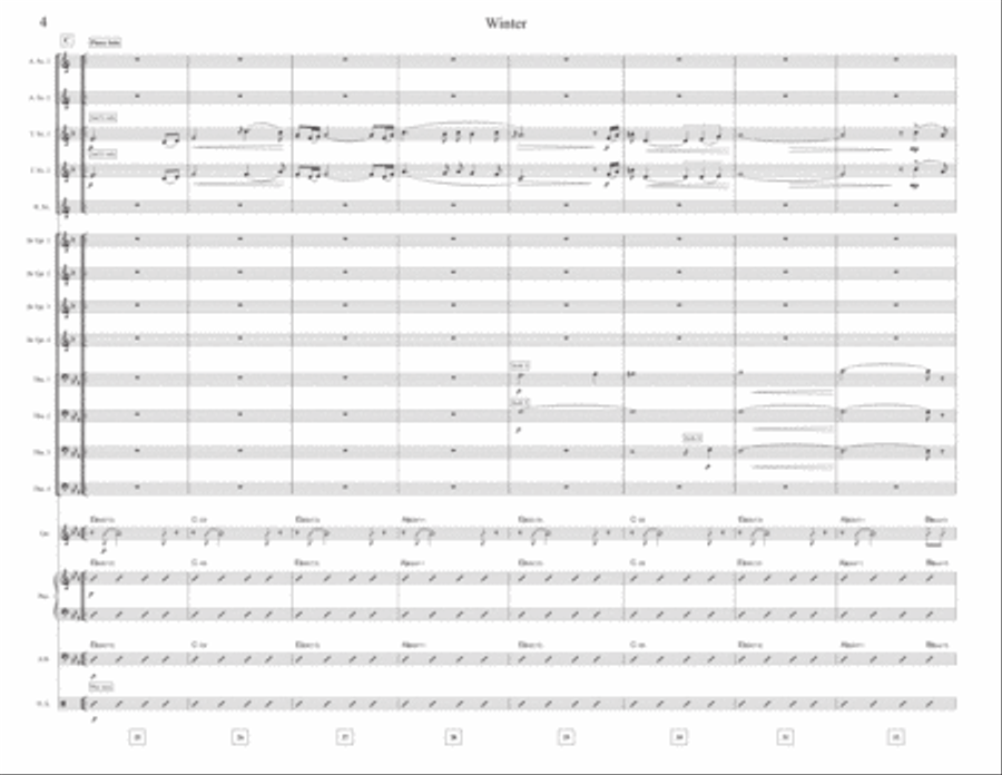 Winter Winter Jazz Ensemble scores gallery preview page 6