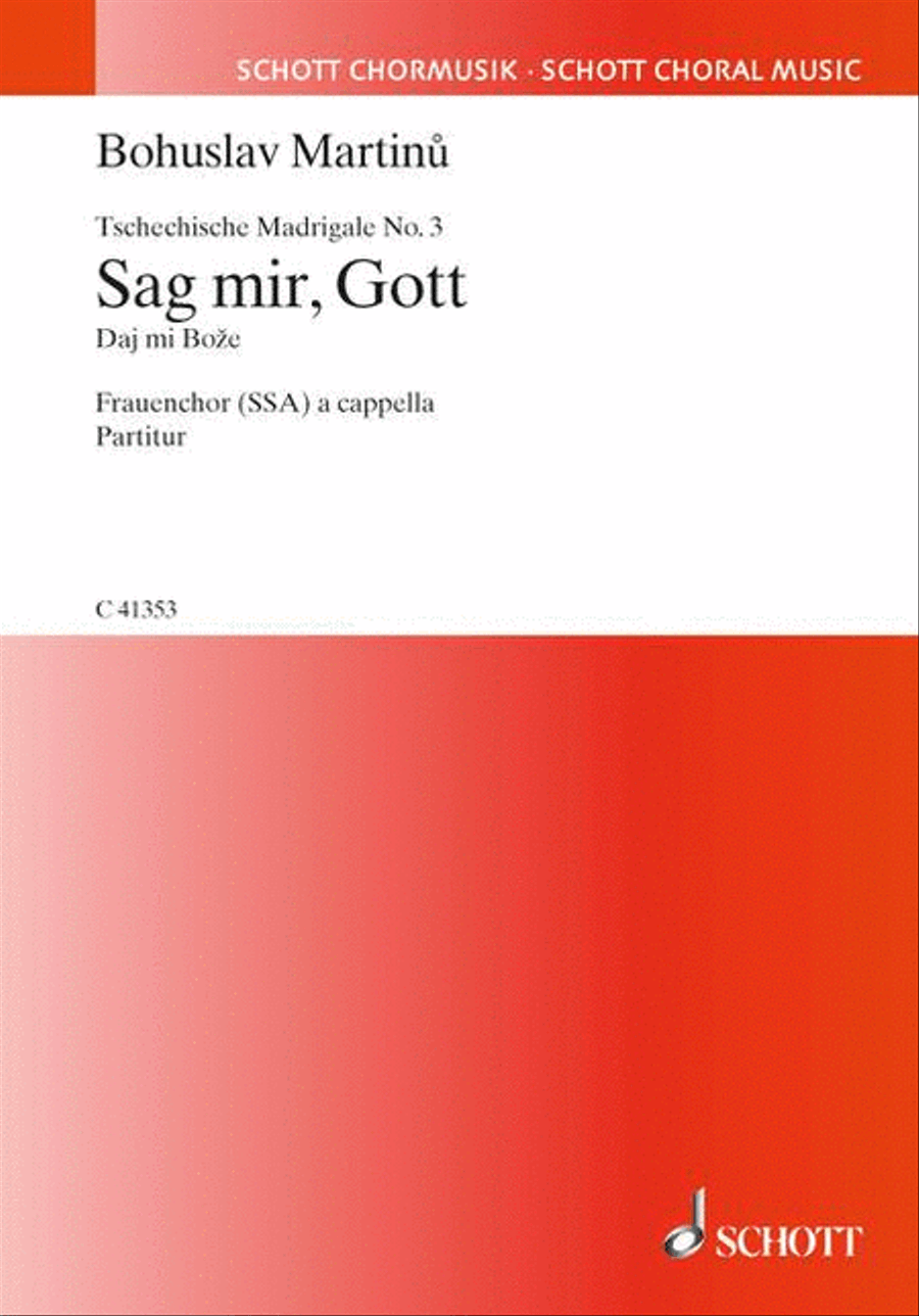 Sag mir Gott Sag mir Gott SSA scores gallery preview page 1