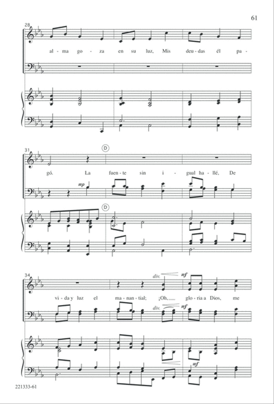 Siervos de Jesus Siervos de Jesus 4-Part scores gallery preview page 65