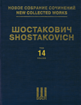 Book cover for Symphony No. 14 Full Score New Collected Works Vol. 14