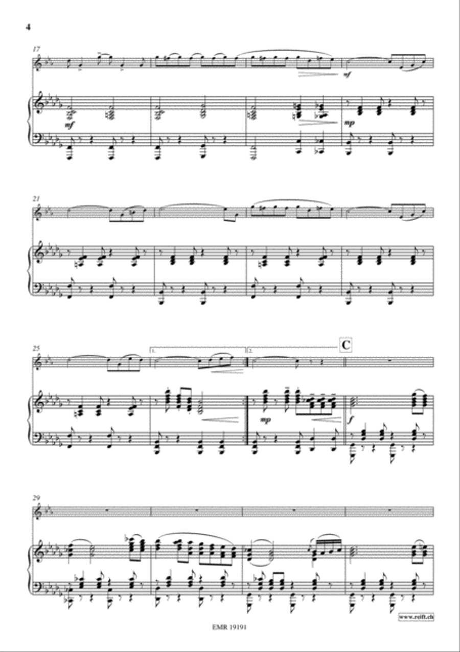 Elisa Clarinet Solo scores gallery preview page 5