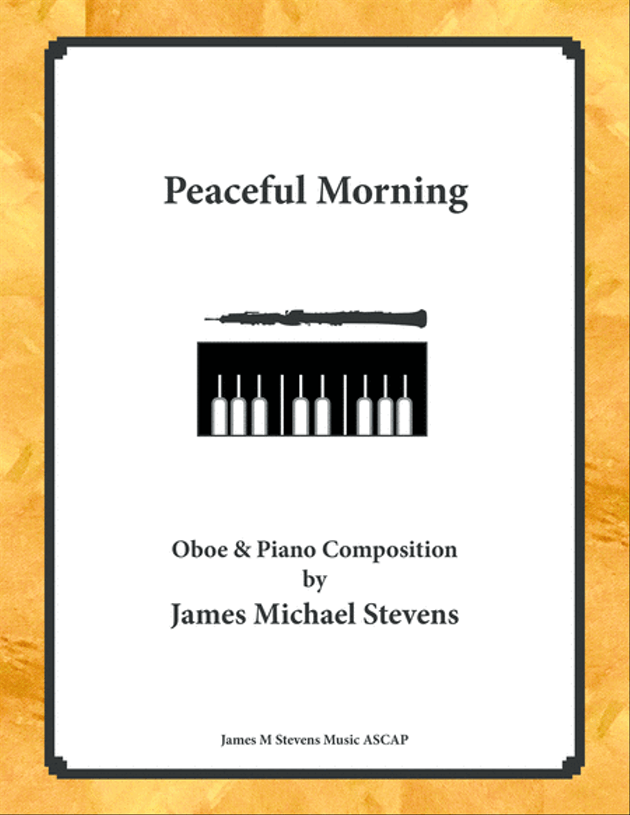 Peaceful Morning - Oboe & Piano Piano scores gallery preview page 1