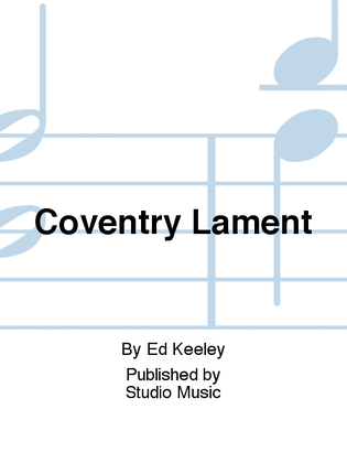 Book cover for Coventry Lament