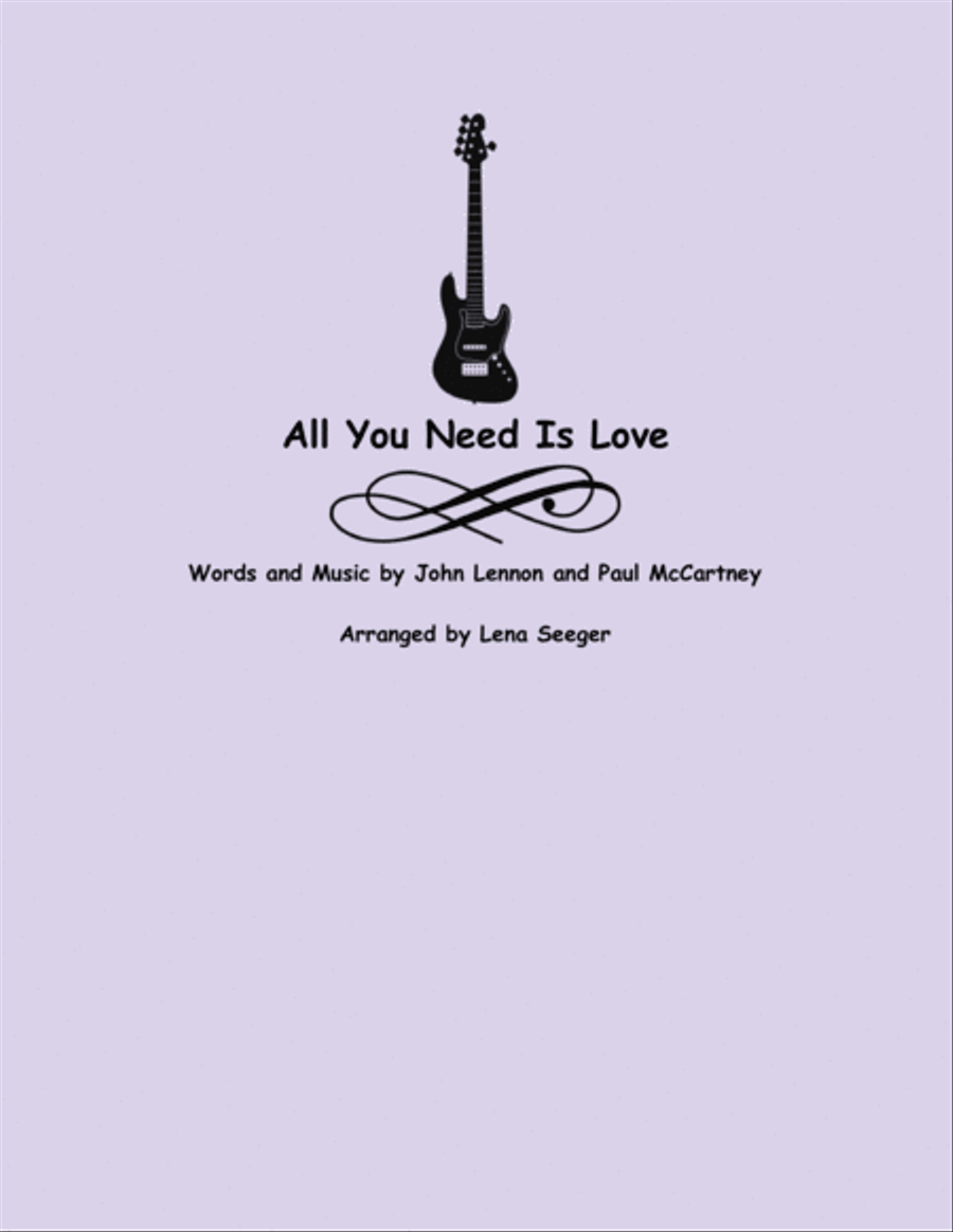 All You Need Is Love String Trio scores gallery preview page 1