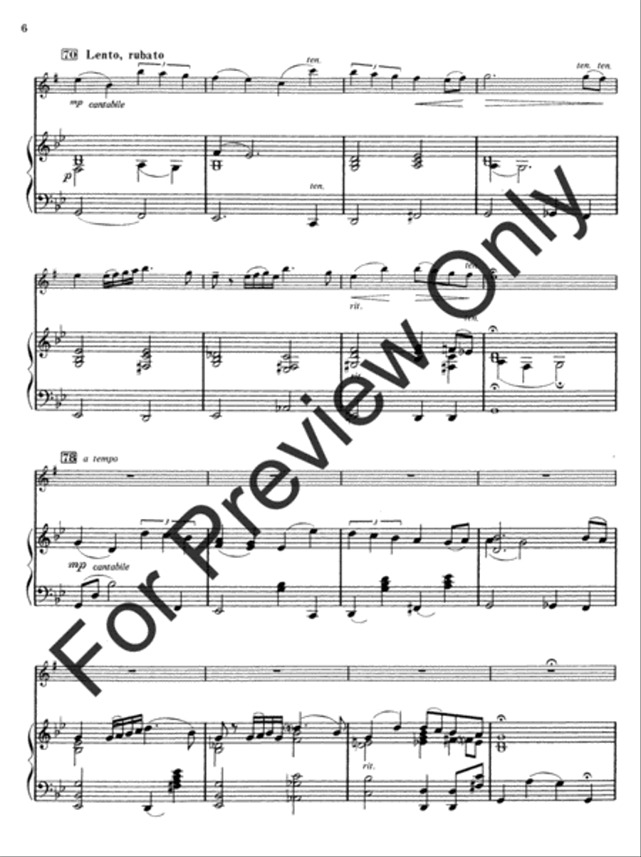 Fantasia For Alto Saxophone Alto Saxophone scores gallery preview page 10