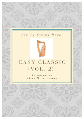 Book cover for Easy Classic (Volume 2) - 12 String Lap Harp