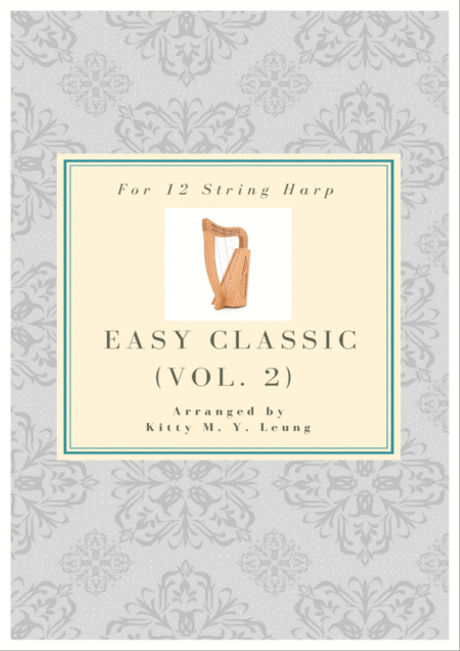 Book cover for Easy Classic (Volume 2) - 12 String Lap Harp