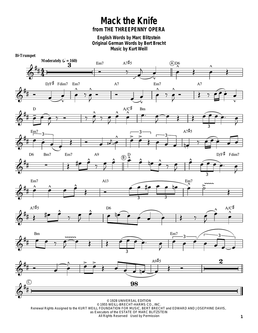 Mack The Knife by Louis Armstrong School and Community Digital