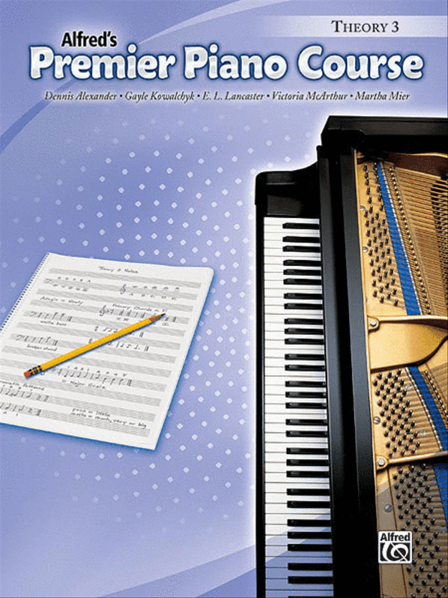 Premier Piano Course Theory, Book 3 Piano Method scores gallery preview page 1