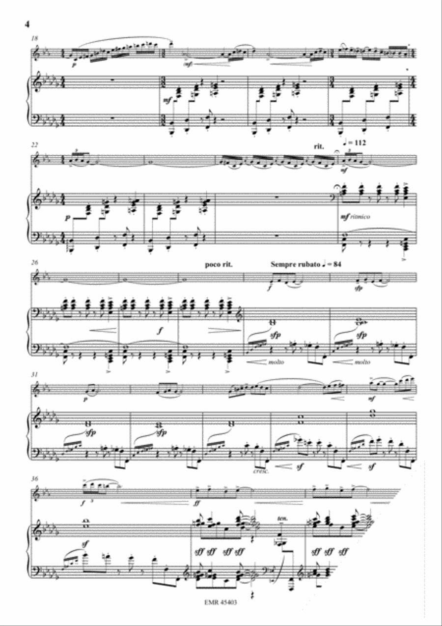 Spanish Dance Tenor Saxophone scores gallery preview page 5