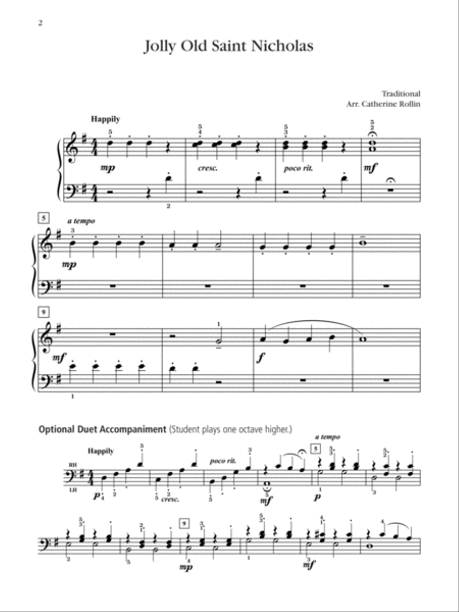 Christmas Treats & Treasures, 1-3 (Value Pack) Easy Piano scores gallery preview page 2