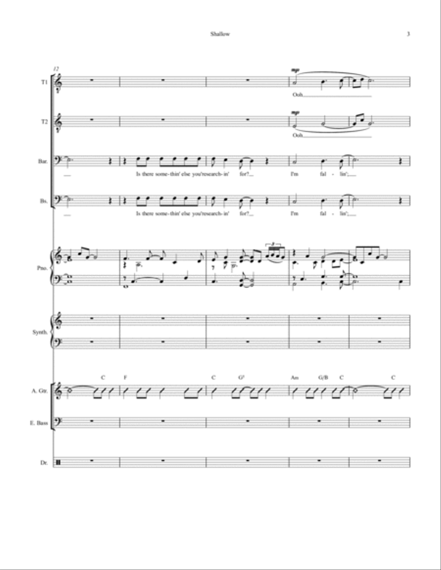 Shallow Small Ensemble scores gallery preview page 3
