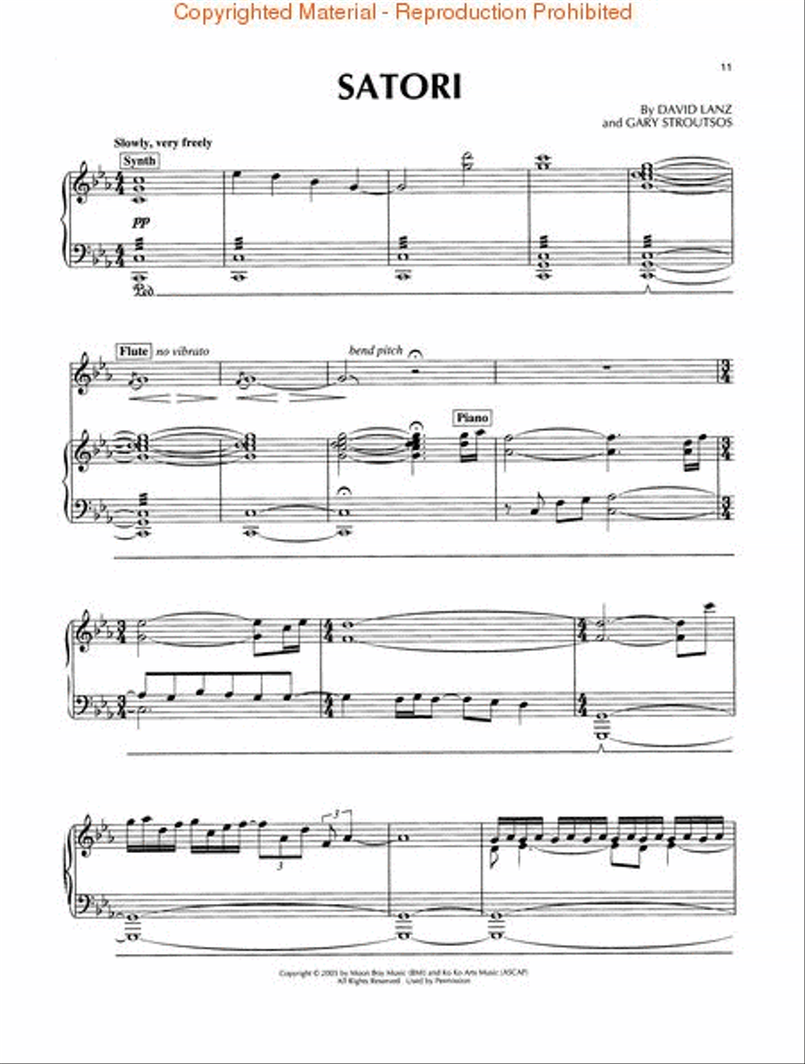 David Lanz & Gary Stroutsos - Spirit Romance Piano Solo scores gallery preview page 3