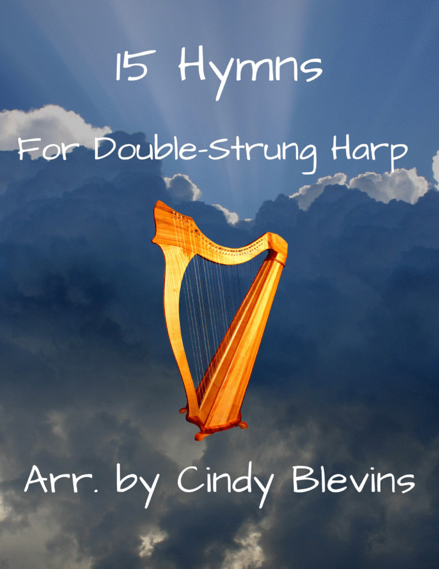 15 Hymns, for Double-Strung Harp Harp scores gallery preview page 1