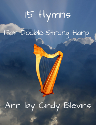Book cover for 15 Hymns, for Double-Strung Harp