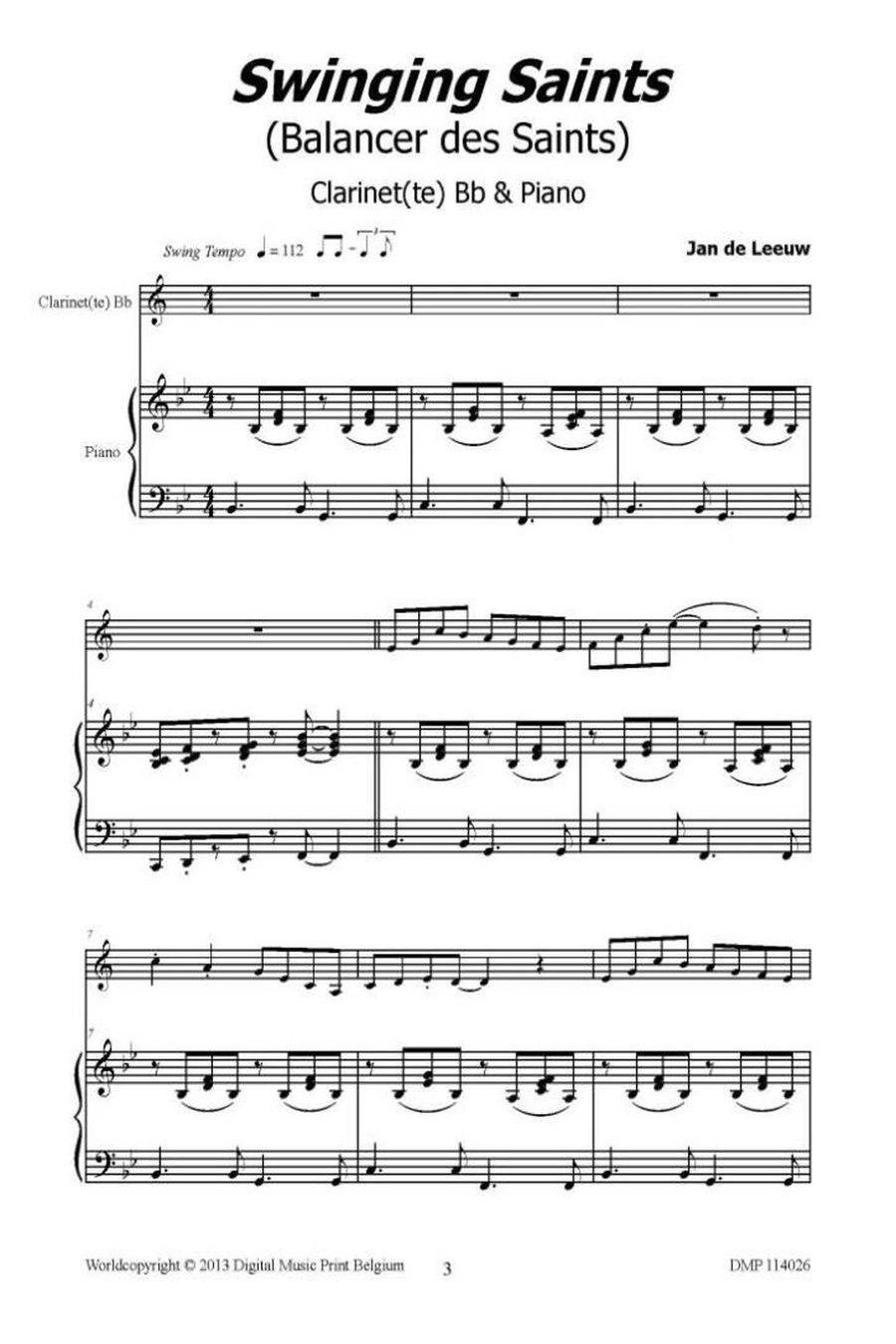 Balancer Des Saints Clarinet Solo scores gallery preview page 2