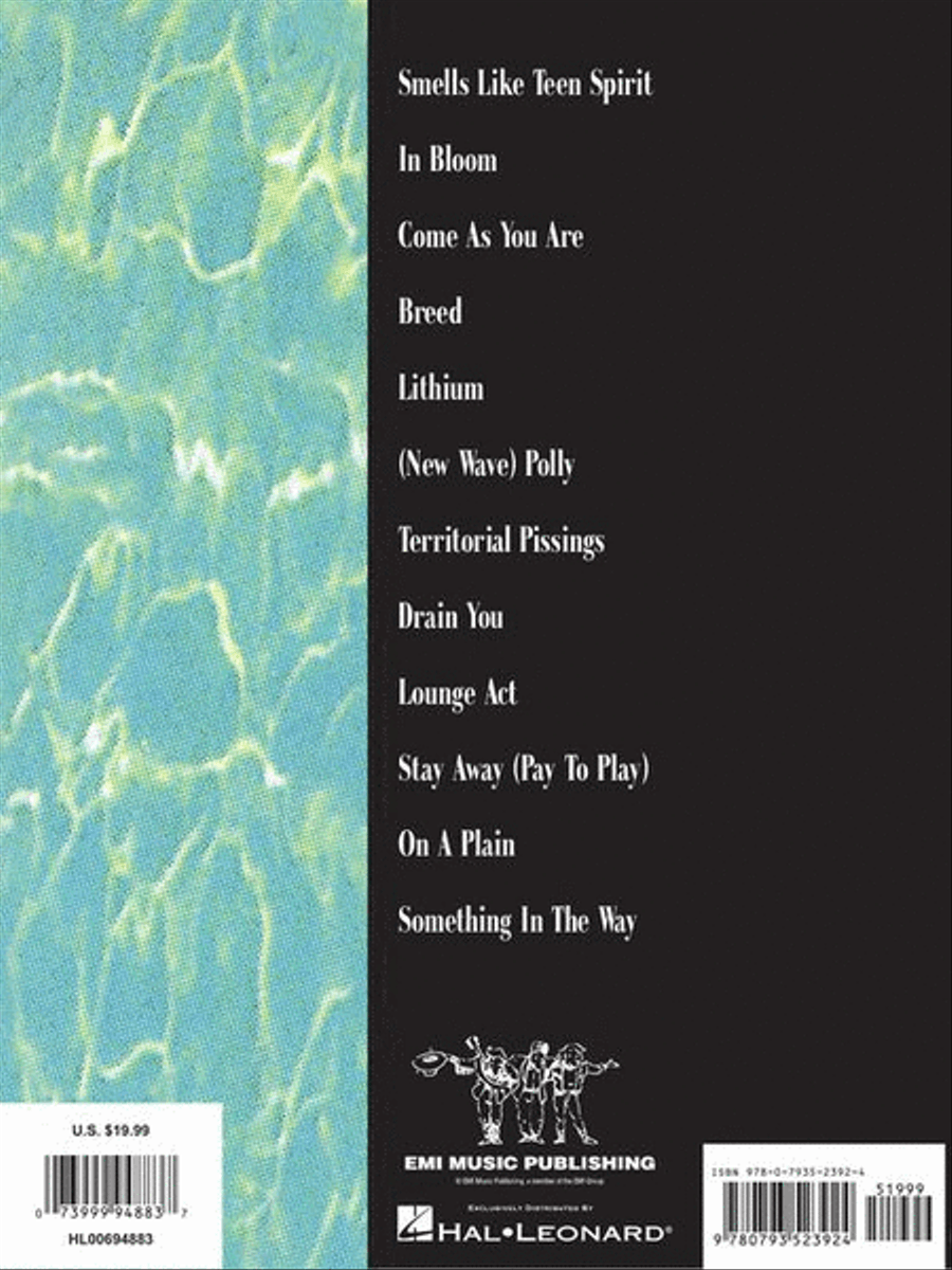 Nirvana – Nevermind Nirvana – Nevermind Electric Guitar scores gallery preview page 7