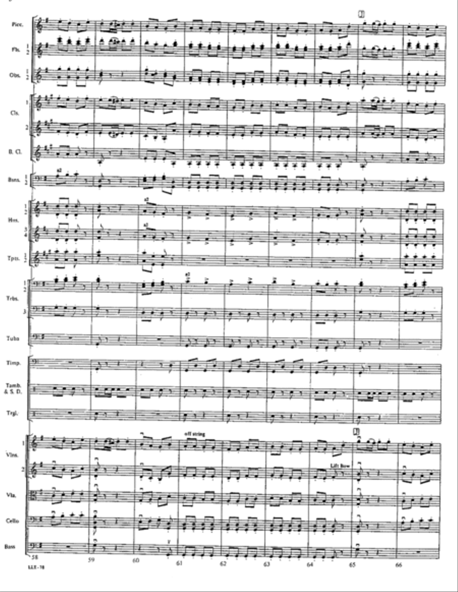The Nutcracker Ballet: Trepak Orchestra scores gallery preview page 9