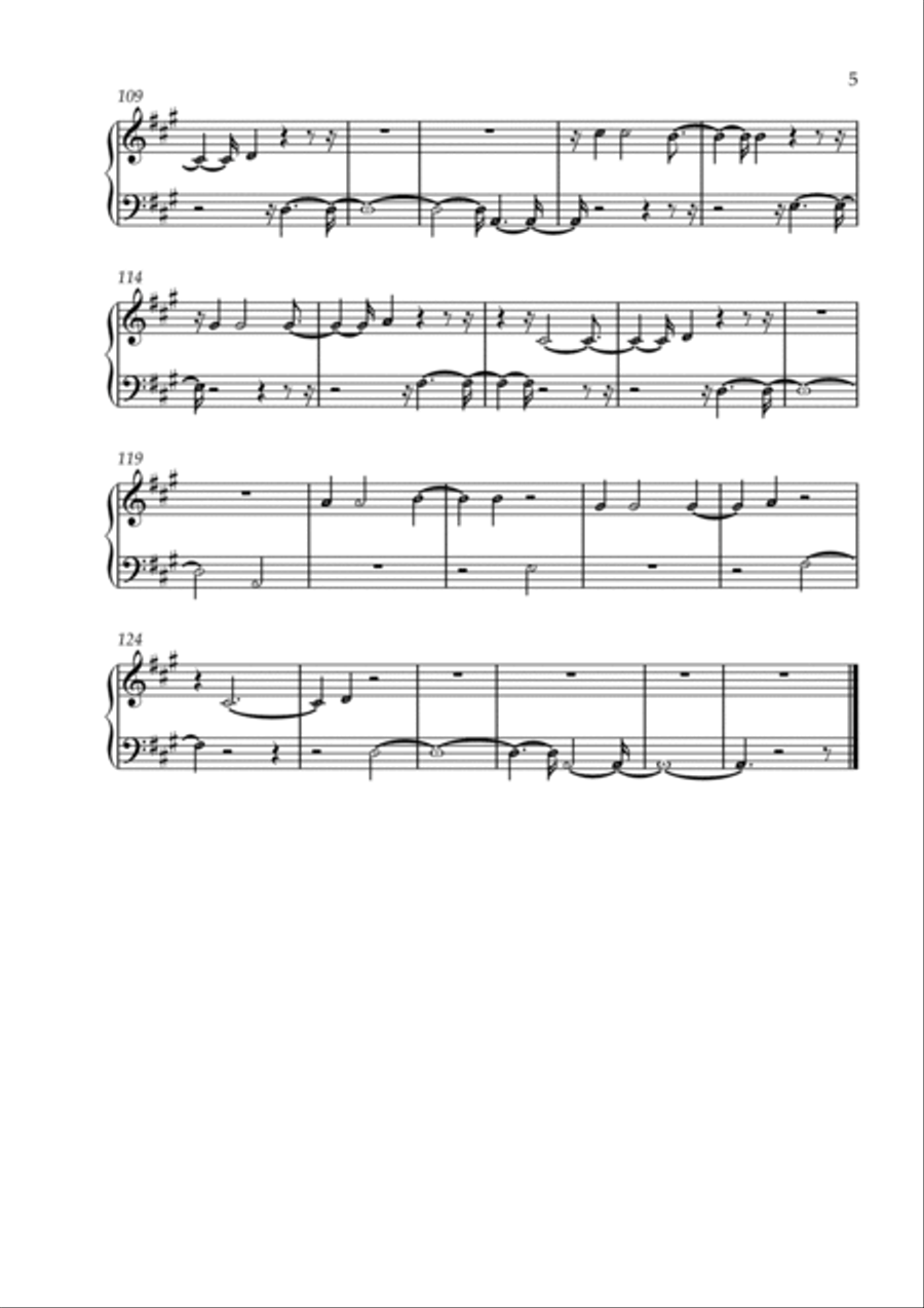 Love Like This Easy Piano scores gallery preview page 5