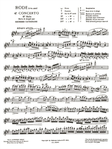 Premiers Solos Concertos Classiques:No.4 Violon et Piano