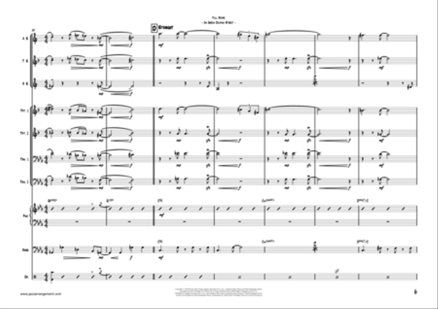 On Green Dolphin Street On Green Dolphin Street Jazz Ensemble scores gallery preview page 6