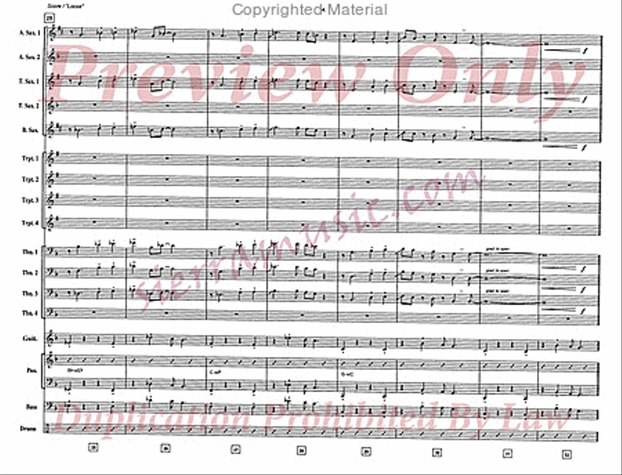 Loose Big Band scores gallery preview page 5