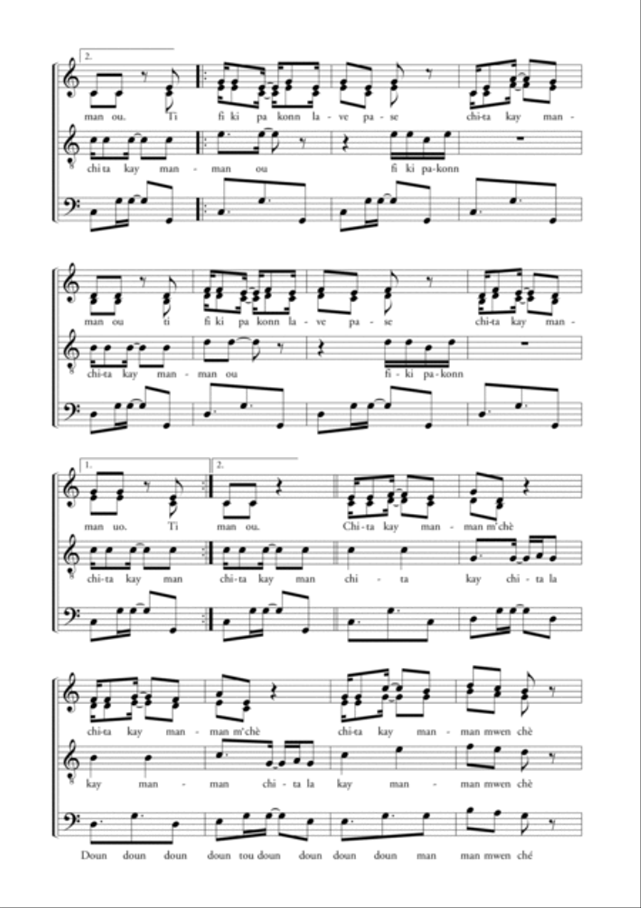 Angelina 4-Part scores gallery preview page 2