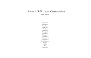 Rome is Still Under Construction