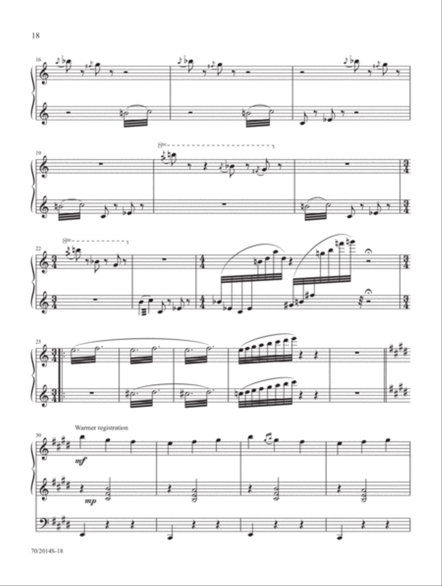 Visions from Scripture Organ Solo scores gallery preview page 8