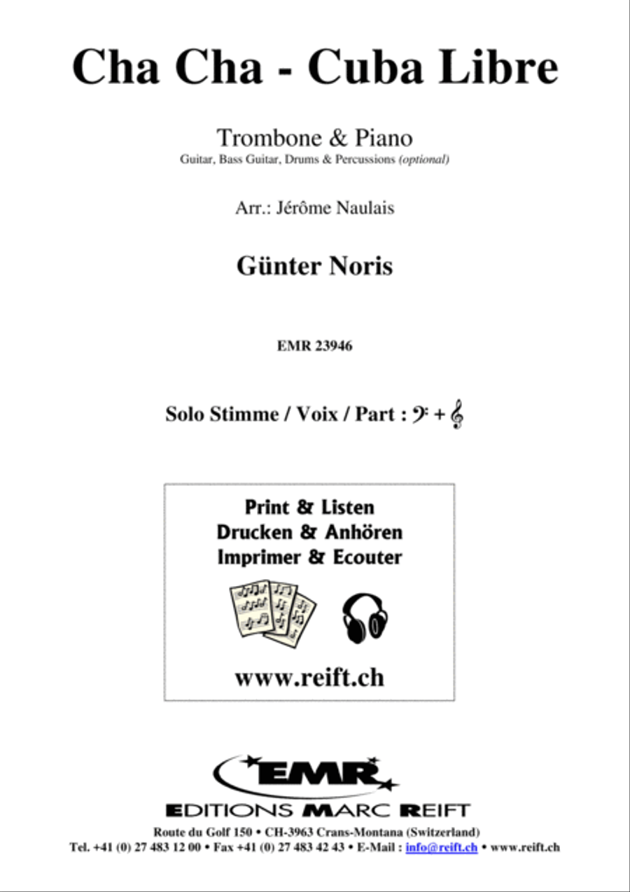 Cha Cha - Cuba Libre Bass Guitar scores gallery preview page 2
