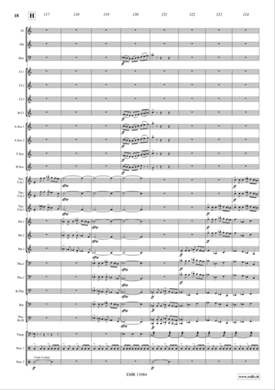 Celtica Concert Band scores gallery preview page 18