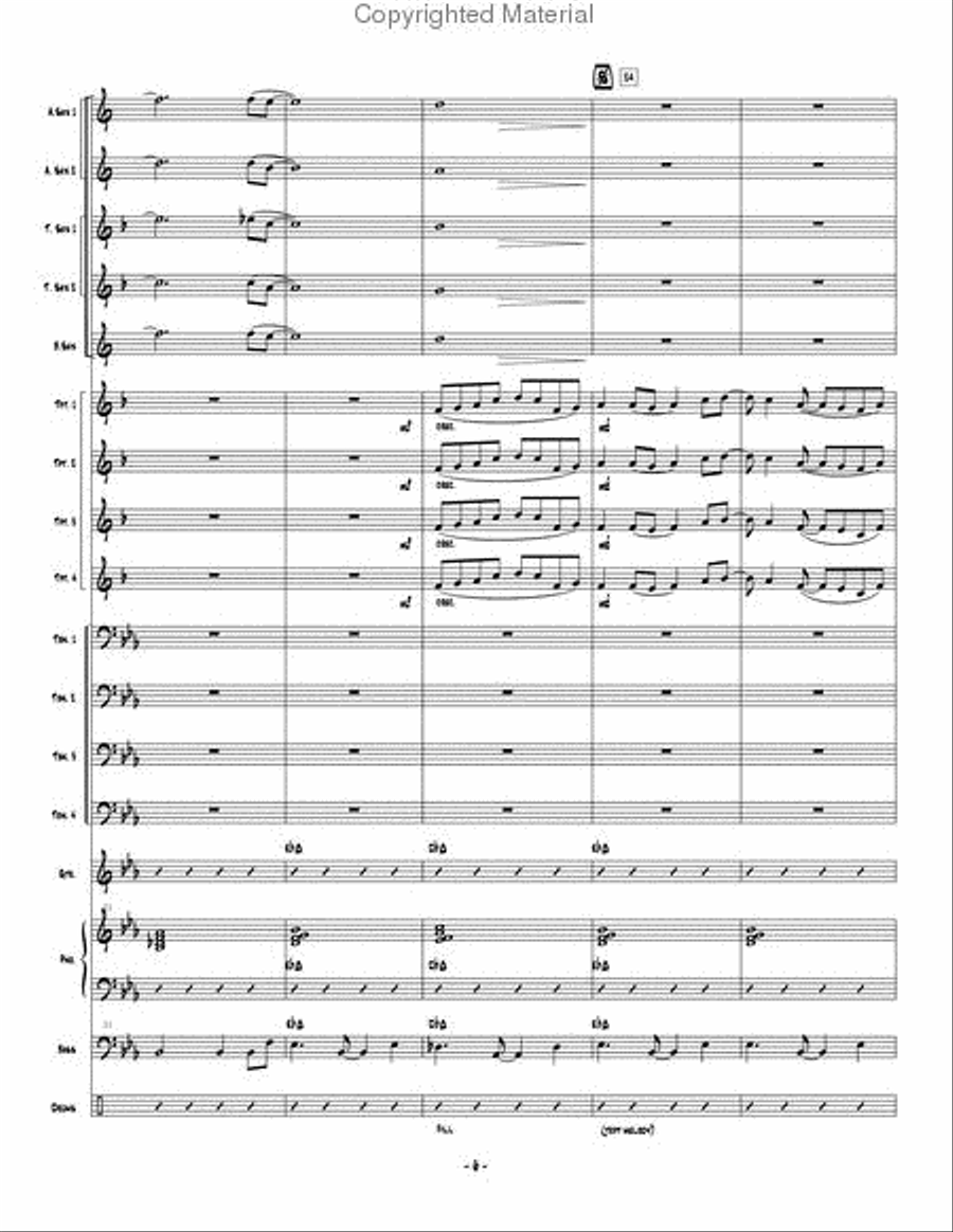 Amaryillis Jazz Ensemble scores gallery preview page 7