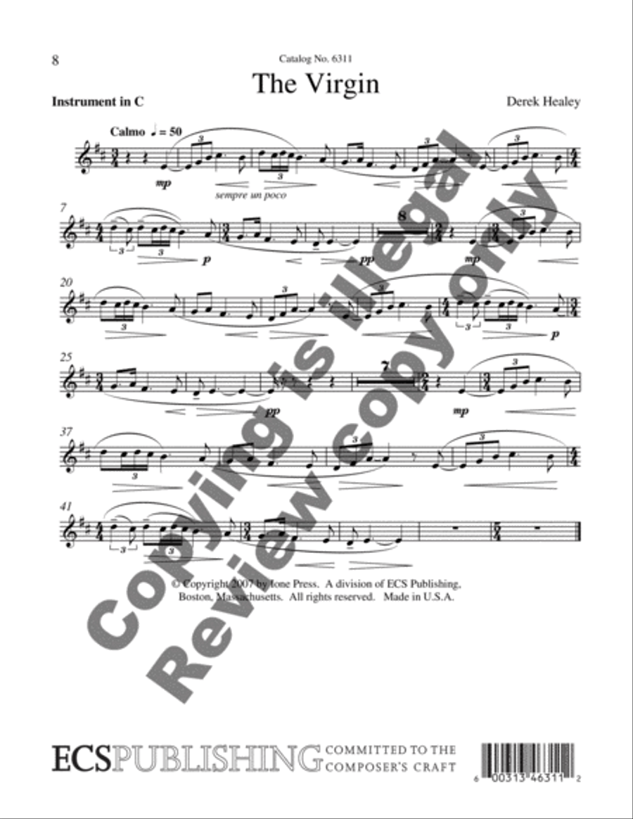 The Virgin 4-Part scores gallery preview page 8