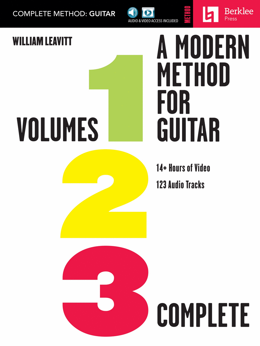A Modern Method for Guitar – Complete Method Acoustic Guitar scores gallery preview page 1