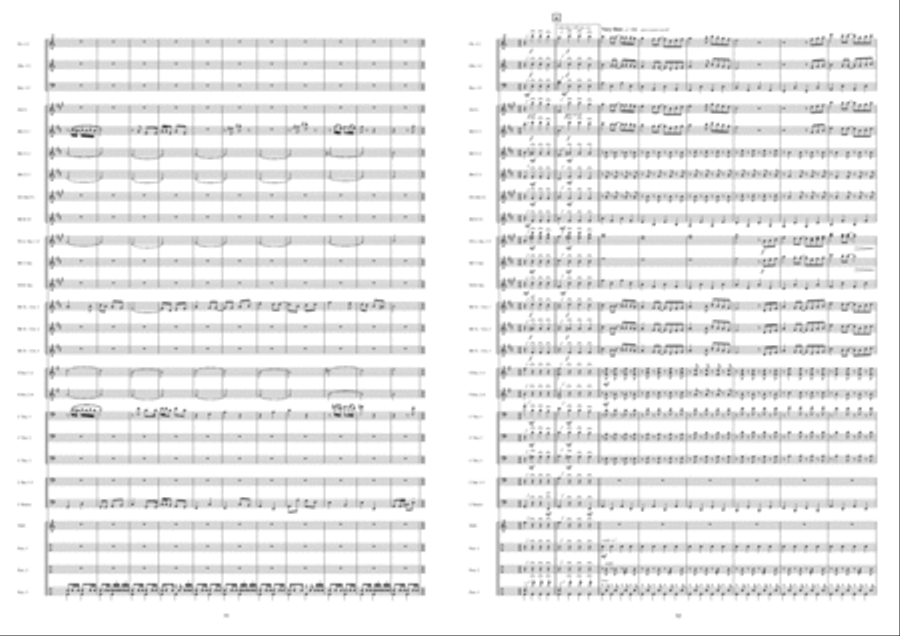 Those Were The Days My Friend Concert Band scores gallery preview page 7