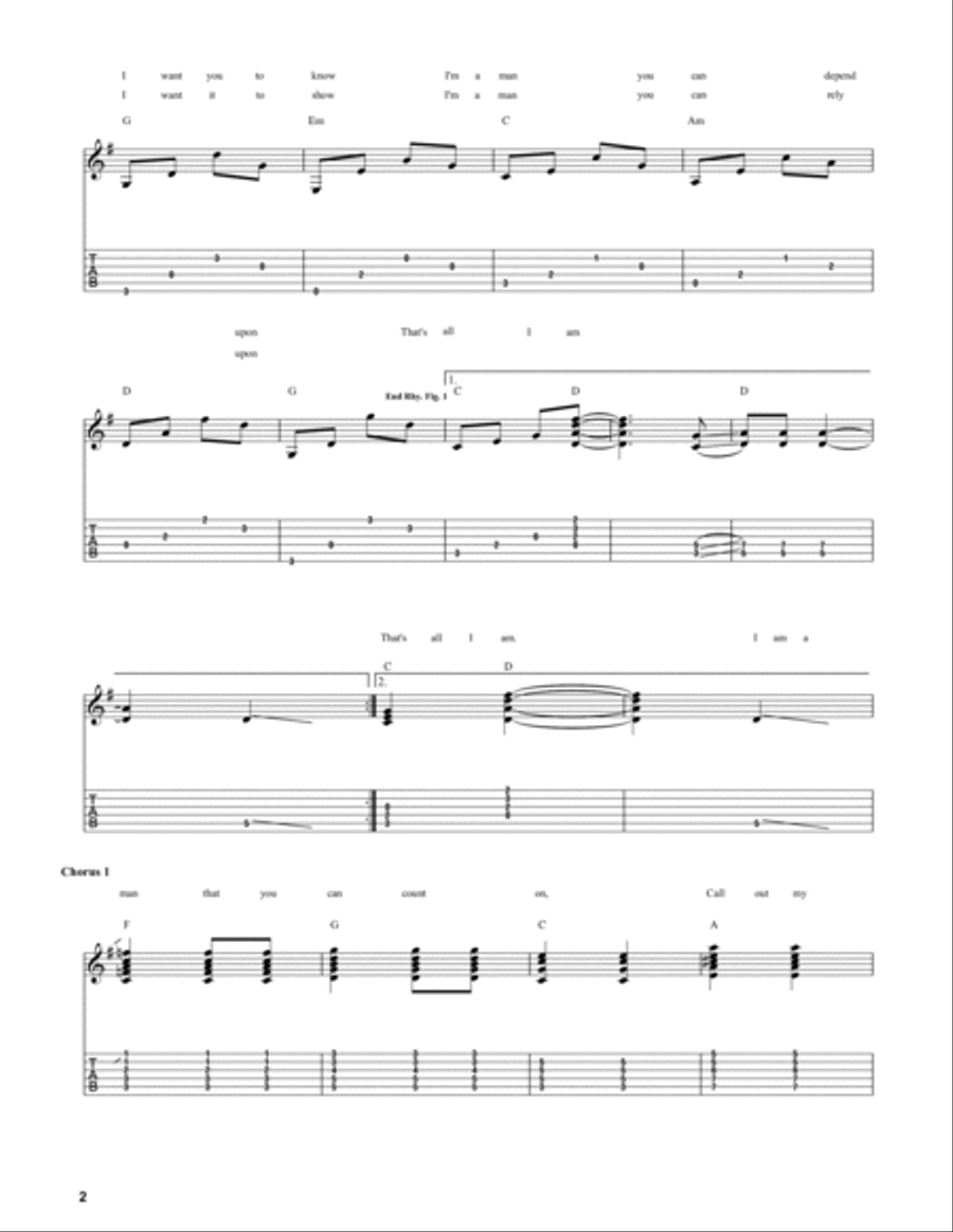 Song For You Electric Guitar scores gallery preview page 2