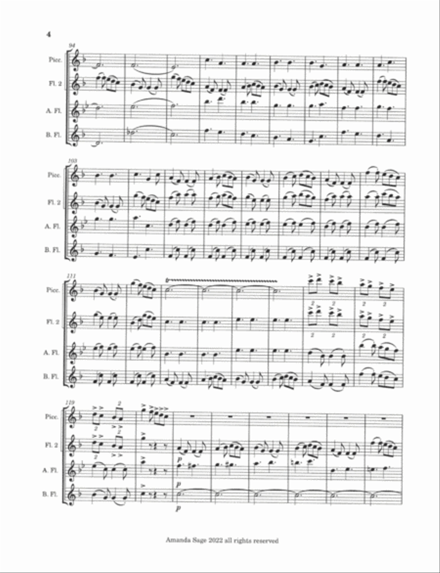 Second Suite in F major, Movement IV: Fantasia on the 