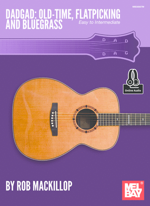 Book cover for DADGAD: Old-Time, Flatpicking and Bluegrass