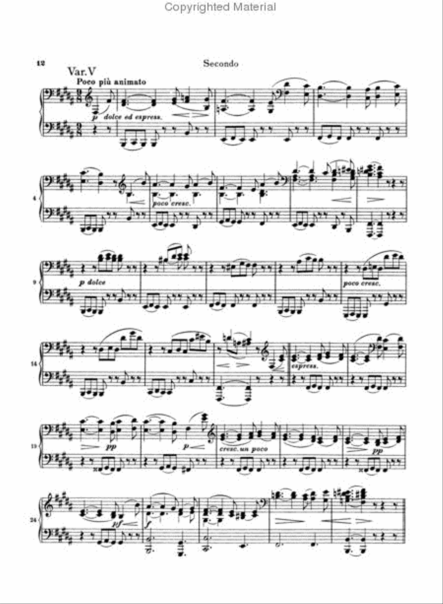 Complete Piano Works for Four Hands