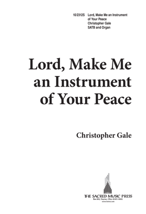 Book cover for Lord, Make Me an Instrument of Your Peace