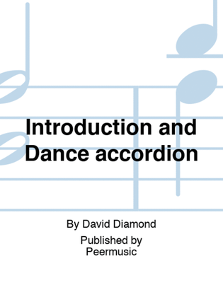 Introduction and Dance accordion