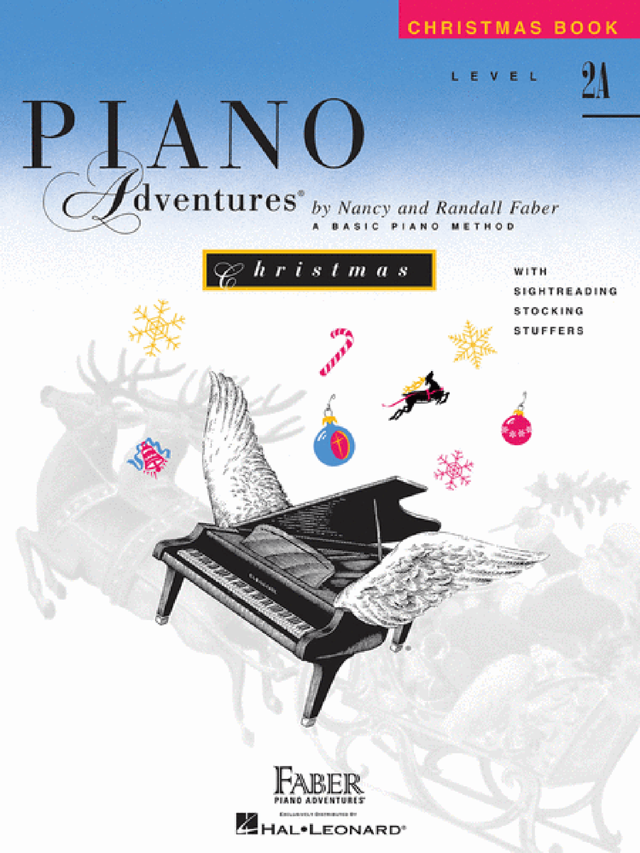 Level 2A - Christmas Book by Nancy Faber Piano Method - Sheet Music