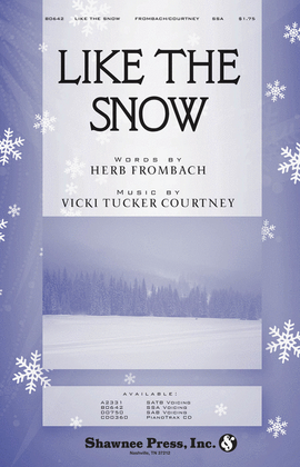 Book cover for Like the Snow
