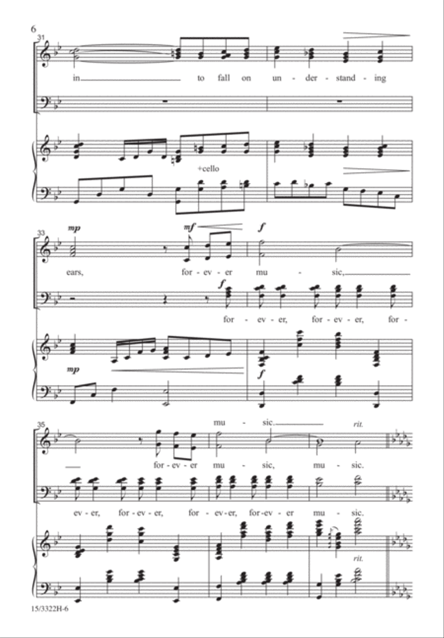 Forever Music Forever Music 4-Part scores gallery preview page 6