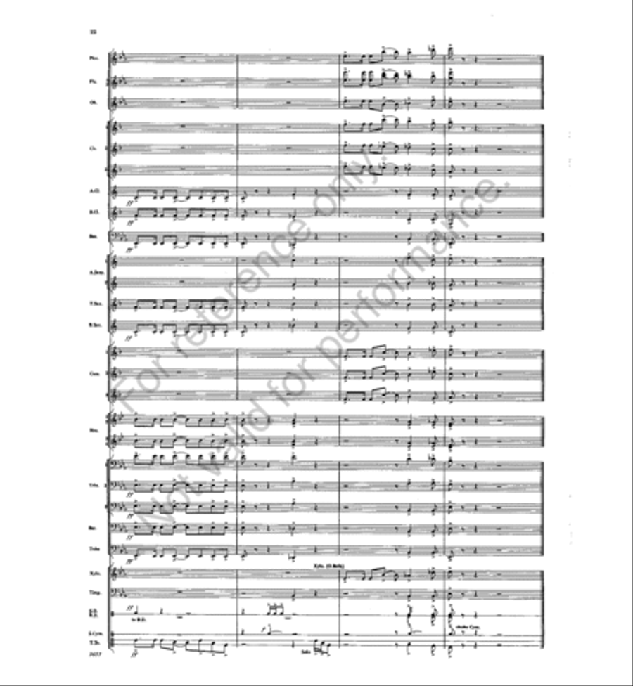 Affirmation Concert Band scores gallery preview page 21