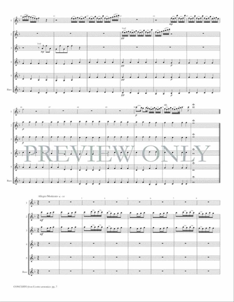 Concerto Concerto Small Ensemble scores gallery preview page 9
