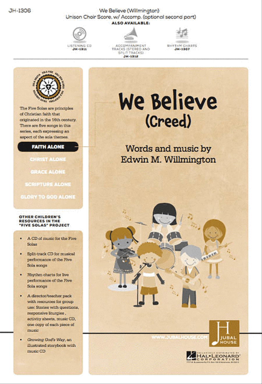 We Believe (Creed) Unison Choir scores gallery preview page 1