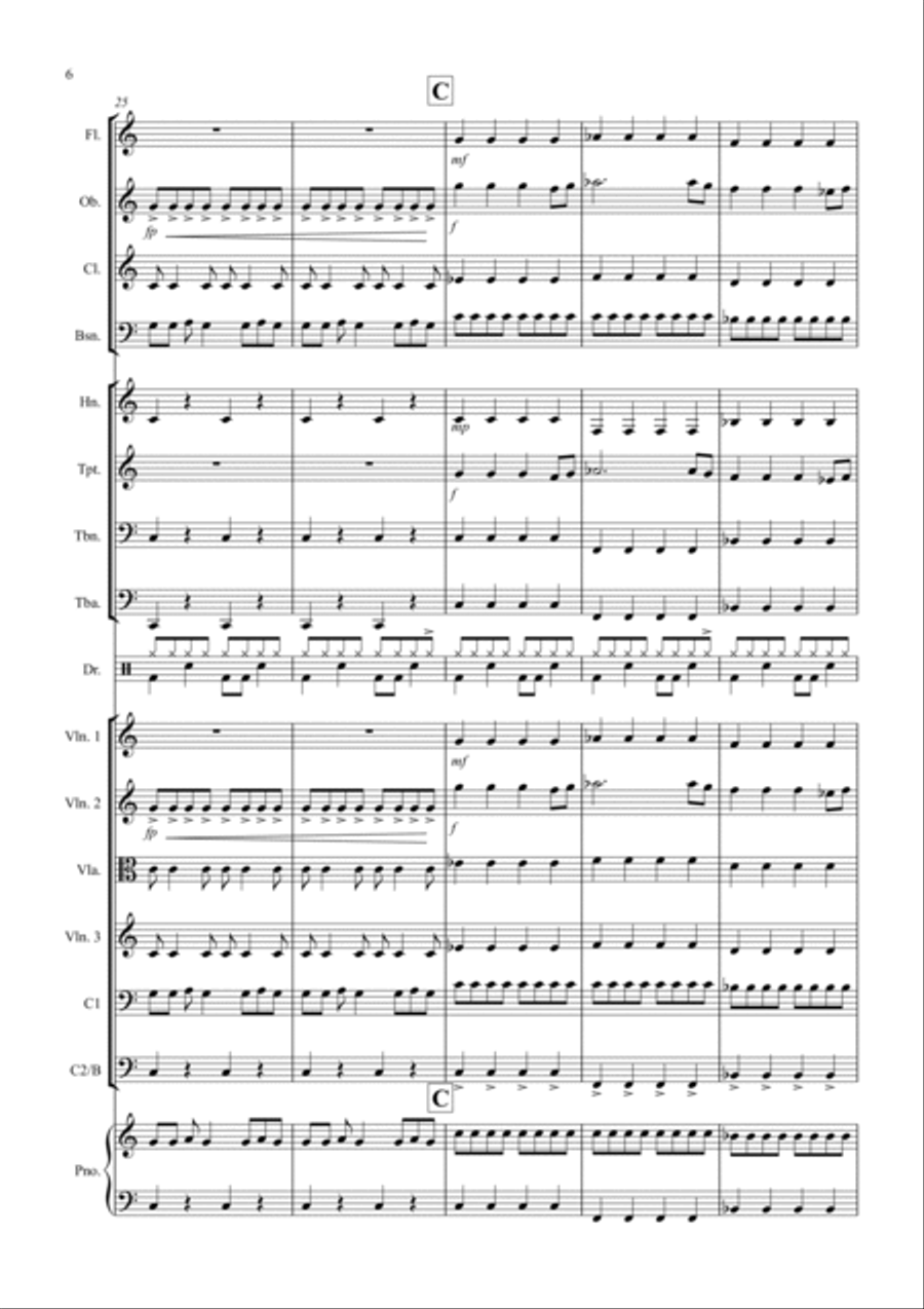 Vivaldi Rocks! for School Orchestra Full Orchestra scores gallery preview page 6
