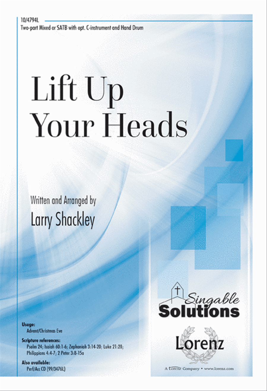 Lift Up Your Heads 2-Part scores gallery preview page 1